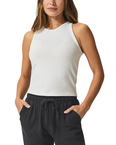 Splendid Palmer Pointelle Tank Top In Fresh White