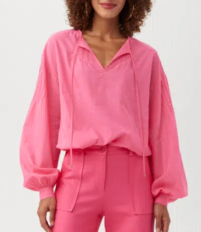 Trina Turk Cape Coral Top In Pink