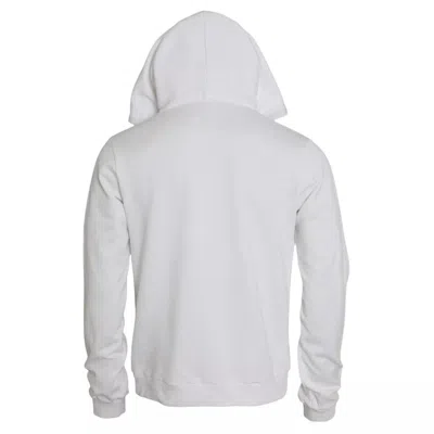 Pre-owned Dolce & Gabbana White Sacred Heart Hooded Sweatshirt Women's Sweater ()
