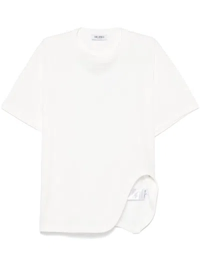 Attico Short-sleeved T-shirt In White