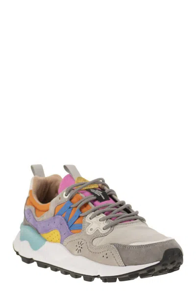 Flower Mountain Yamano 3 Sneaker In Grey
