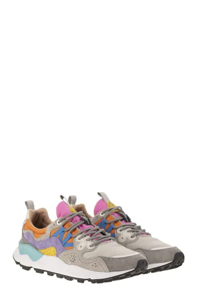 Flower Mountain Yamano 3 Sneaker In Grey