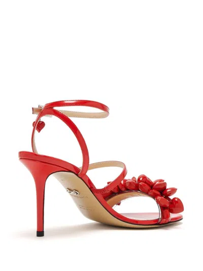Mach&mach Mach & Mach Sandals In Red