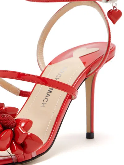 Mach&mach Mach & Mach Sandals In Red