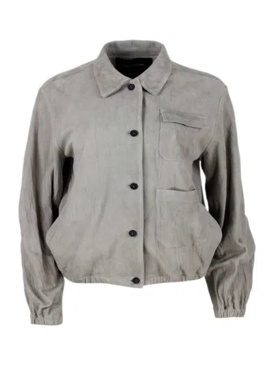 Shop Fabiana Filippi Jackets In Beige