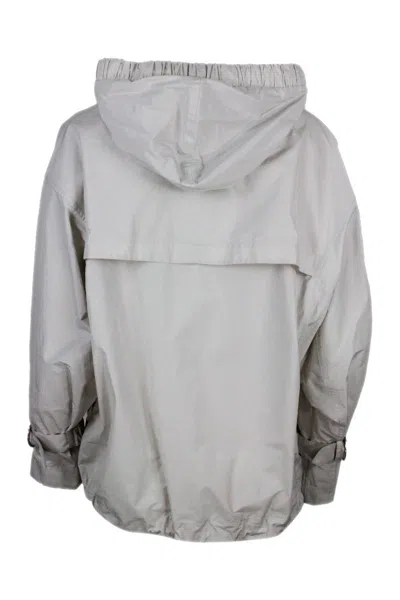 Brunello Cucinelli Jackets In Grey Plaster