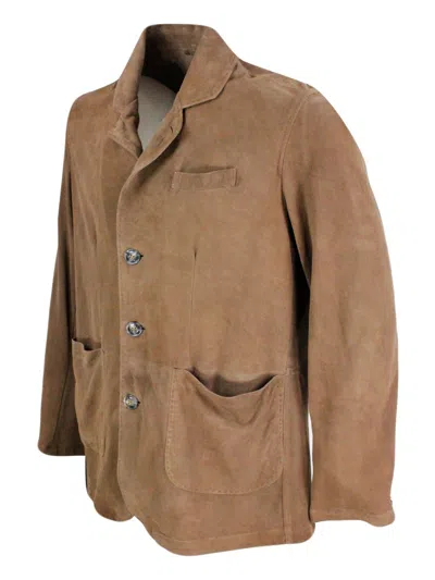 Barba Napoli Barba Jackets In Brown
