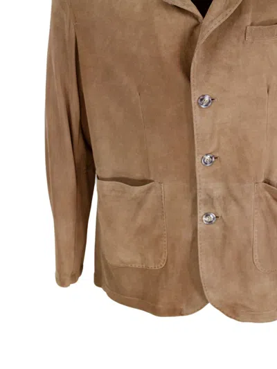 Barba Napoli Barba Jackets In Brown