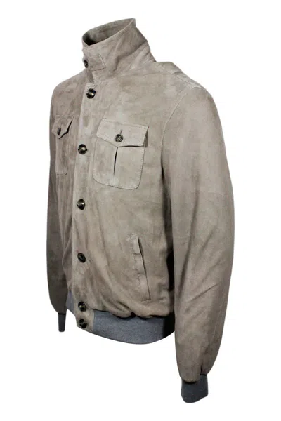 Barba Napoli Barba Jackets In Beige