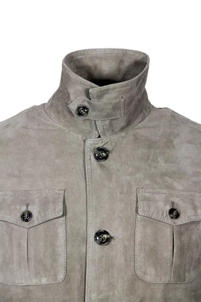 Barba Napoli Barba Jackets In Beige