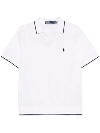 Polo Ralph Lauren T-shirt With Polo Pony Embroidery In White