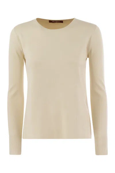 Max Mara Women's Poker - Boxy Jersey In Beige