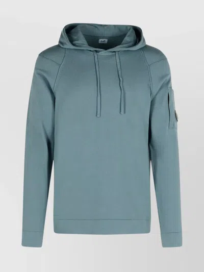 C.p. Company Cotton Sweatshirt Hooded Design Long Sleeves