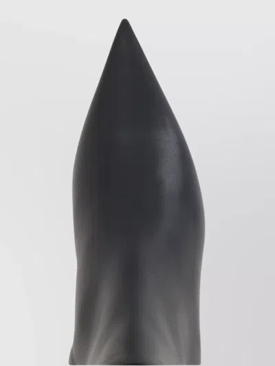 Totême Toteme Woman Ankle Boots Black Size 8 Leather