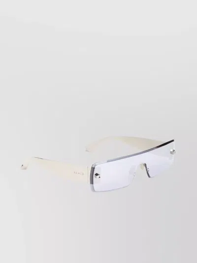 Alaïa Rectangular Frame Metal Sunglasses