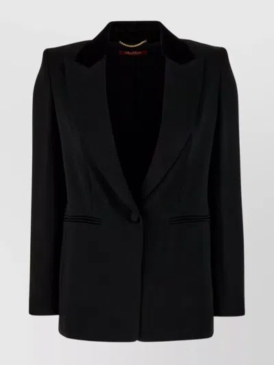 Max Mara Blazer Structured Peak Lapels