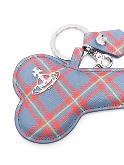 Vivienne Westwood Keyring Plaid Pattern Key Case
