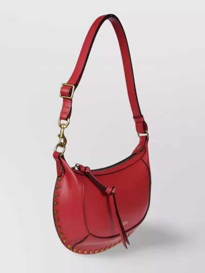 Isabel Marant Étoile Moon Gz Shoulder Bag With Adjustable Strap And Studded Detailing