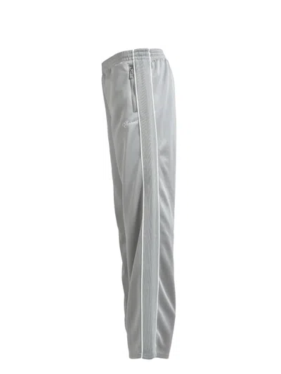 Breath Logo-embroidered Track Pants In 灰色