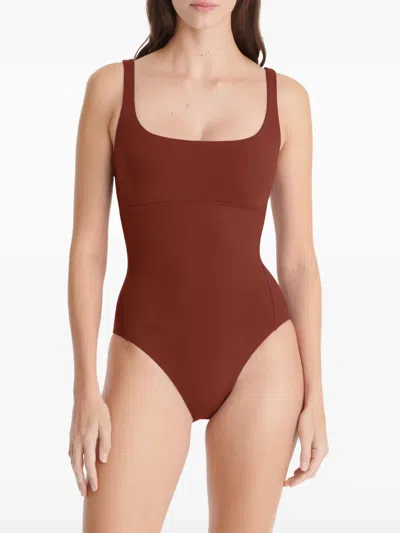 Eres Arnaque Swimsuit In 褐色