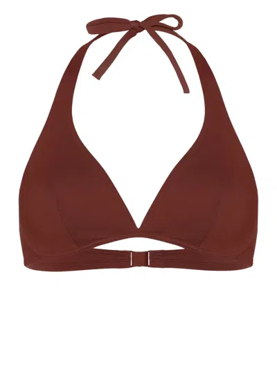 Eres Initiale Bikini Top In 褐色