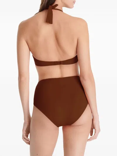 Eres Initiale Bikini Top In 褐色