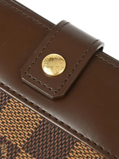Pre-owned Louis Vuitton 2005 Compact Wallet In 褐色