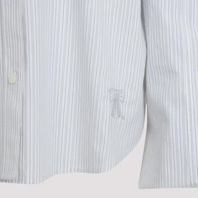 Acne Studios Button-up Layered Shirt In White
