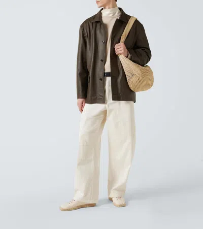 Lemaire Linoleum Espadrilles In Neutral