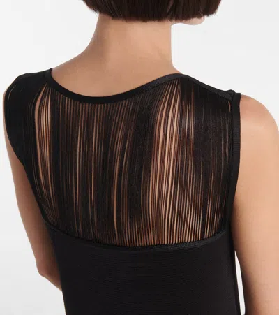 Khaite Ruslan Maxi Dress In Black