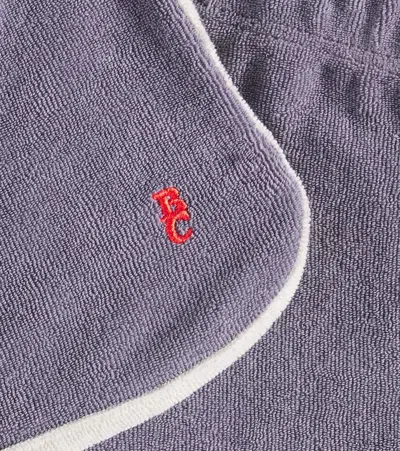 Bobo Choses Terry Cloth Shorts In Blue