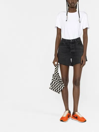 Golden Goose Star White Cotton Crew-neck T-shirt In White