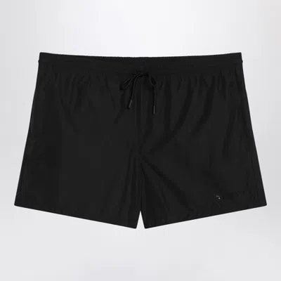 Gucci Technical Poplin Swim Shorts In Black