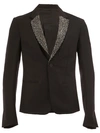 HAIDER ACKERMANN SINGLE BREASTED BLAZER,164300417811624751