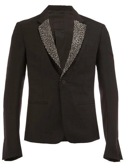 Haider Ackermann Single Breasted Blazer In Black