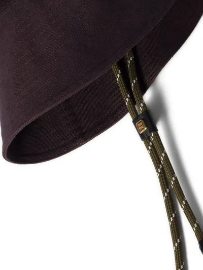 Miu Miu Denim Bucket Hat In Purple