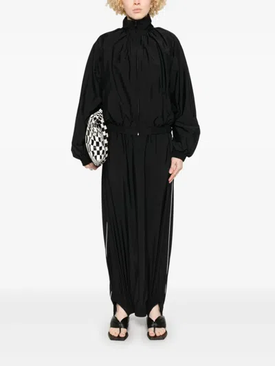 Alainpaul Fuseau Maxi Skirt In Black