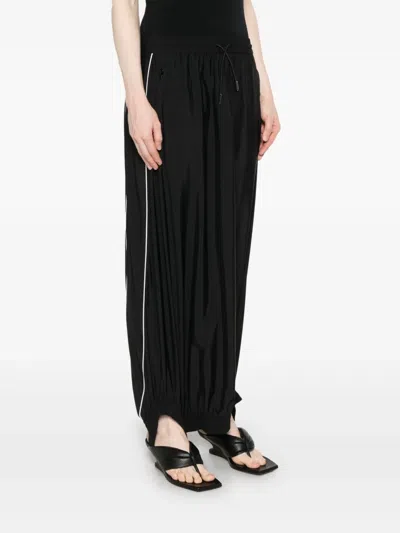 Alainpaul Fuseau Maxi Skirt In Black