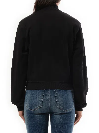 Diesel Knitwear With Ribbed Cuffs And Hem In Black