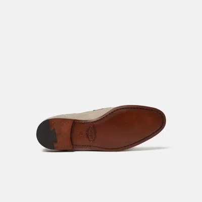 Scarosso Alessandro Loafers In Sand - Suede