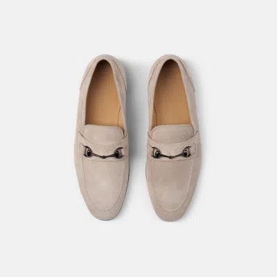 Scarosso Alessandro Loafers In Sand - Suede