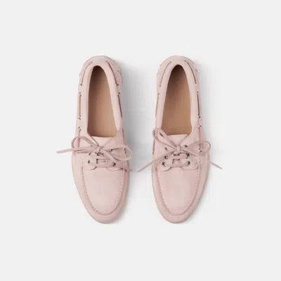 Scarosso Lia Boat Shoes In Pink