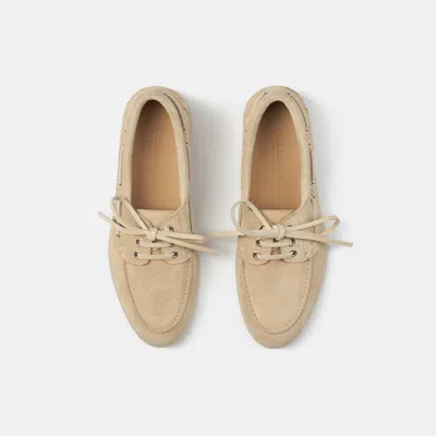 Scarosso Lia Boat Shoes In Yellow