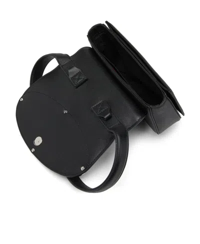Diesel Xs 1dr Smooth Leather Top Handle Bag In Black