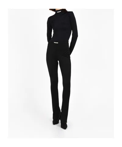 Barrow Elasticated Logo Leggings In Black