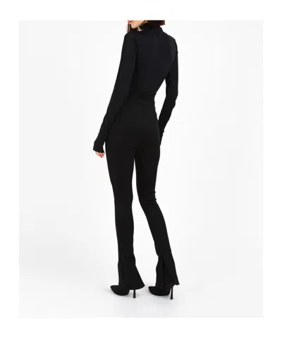 Barrow Elasticated Logo Leggings In Black