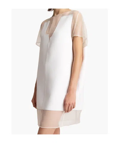 Khaite Winona Dress In White