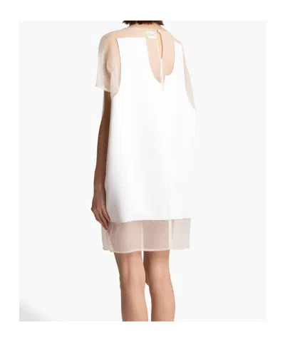 Khaite Winona Dress In White