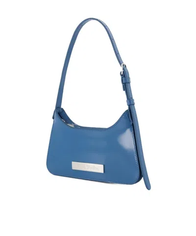 Acne Studios Platt Micro Shoulder Bag In Blue