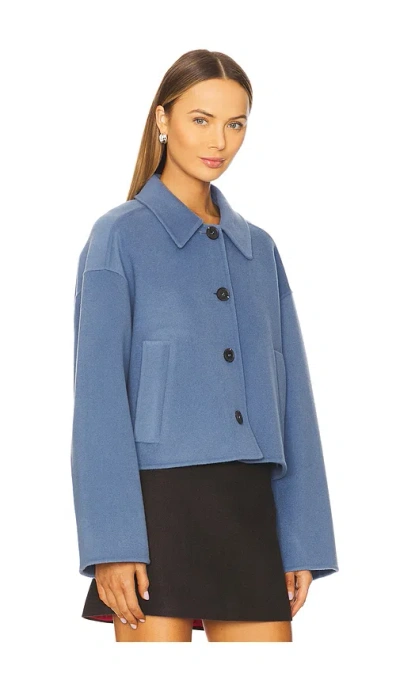 Ivy & Oak Jaia Single Breasted Jacket In 夏季蓝